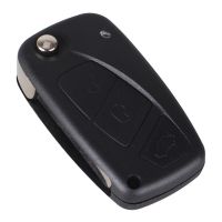 Keyyou 3ปุ่ม3 Btn สำหรับ Fiat 3 Button Punto Ducato Stilo Panda รีโมทพลิกพับได้กุญแจรถซองใส่เปลือกใบมีด Sip22