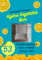 กล่องโฟมอเนกประสงค์  &amp; กล่องโฟมปลูกผักไฮโดรโปนิกส์  ขนาด 10 กิโล ความจุ 24 ลิตร ทรงแบน  ส่งต่อจากโรงงาน