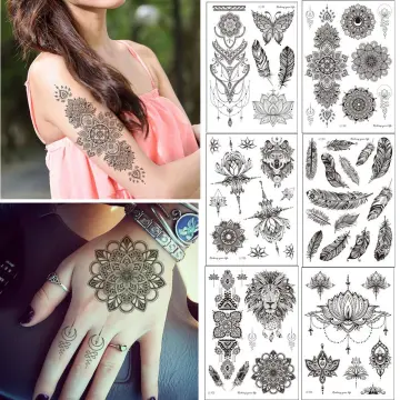 135400 Flowers Tattoos Illustrations RoyaltyFree Vector Graphics  Clip  Art  iStock