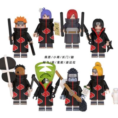 Le ᷂ High Boy Assembled Toy Phantom Third-Party Ninja Building Blocks Figure Uzumaki Naruto Uchiha Banxiao Group 【AUG】