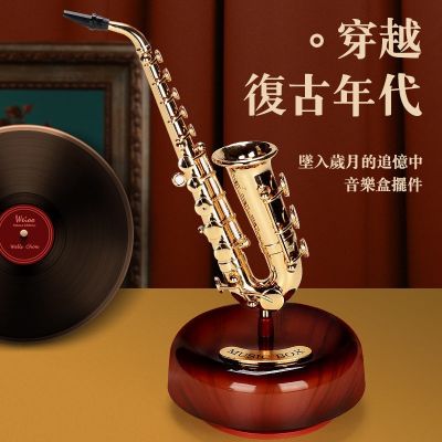 Violin music box music box model restore ancient ways instrument sachs children birthday present music art furnishing articles