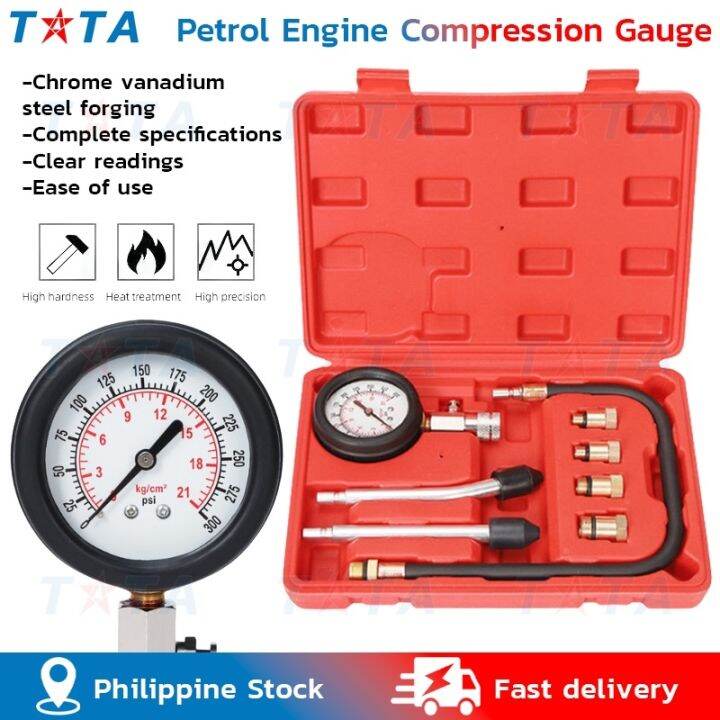 COD Fast Oil Type Automotive Motorcycles Petrol Engine Compression Test
