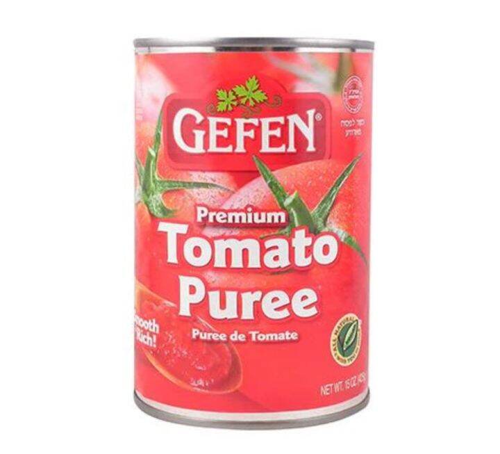 Premium Tomato Paste (Passover) Gefen 425gr ซอสมะเขือเทศพรีเมียม