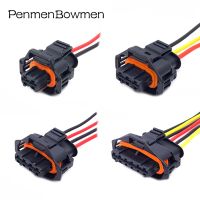 ☸❍ 2 3 4 5 6Pin 3.5MM Auto Injector Waterproof Electronic Connector Wire Harness Oxygen Sensor Female Plug 1928404627 1928403698