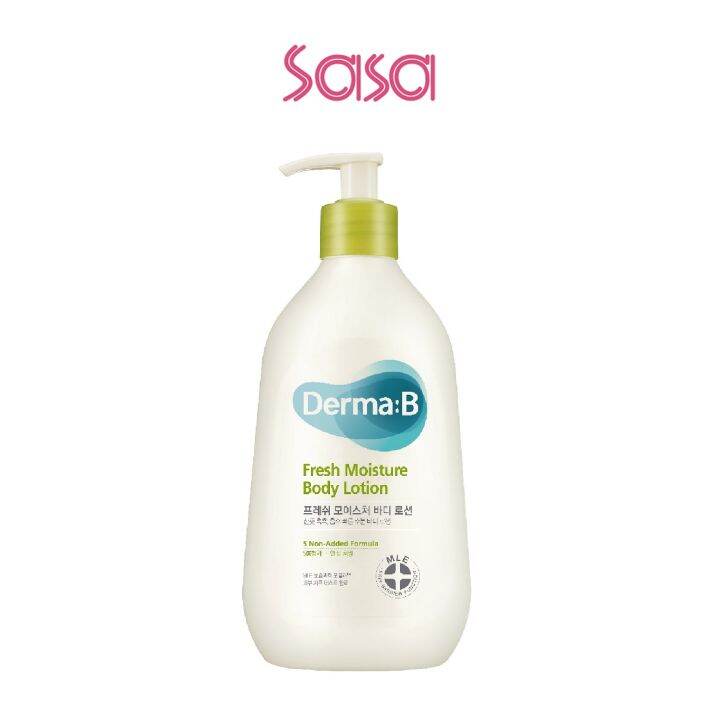 DERMA B : FRESH MOISTURE BODY LOTION 400ML | Lazada