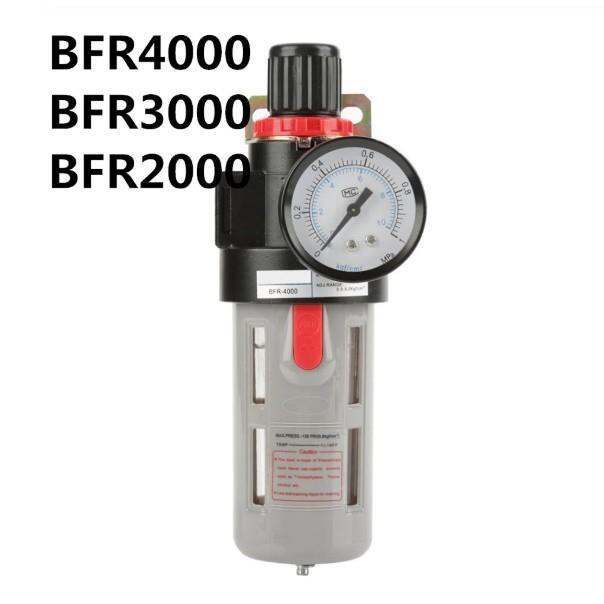 Manual Drain 1/4 3/8 1/2 Air Compressor Pneumatic Air Filter Regulator