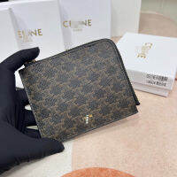 （High end bags）2023C new printing zipper wallet real pickup bag pocket small change wallet 10882Box packaging