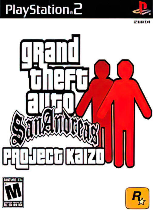 Ps2 Grand Theft Auto San Andreas Project Kaizo 1 Disc เกมเพลทู แผ่นก็อปปี้ไรท์ Ps2 Games 7162