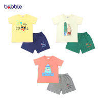 [คูปอง15%] BABBLE ชุดเซตเด็ก เสื้อยืดเด็ก กางเกงขาสั้นเด็ก ชุดเซ็ต (3 ลายให้เลือก) อายุ 1 ปี ถึง 7 ปี (proset071) BPS