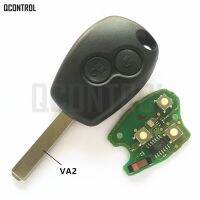 【♘COD Free Cas♘】 haokao5 ชุด Kunci Remote Mobil Qcontrol สำหรับเรอโนลต์ Clio Scenic Kangoo Megane ชิป Pcf7946 / Pcf7947