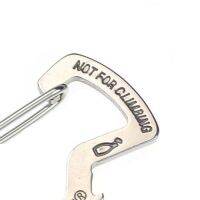 【SALE】 sancthesriwa1970 Carabiner อุปกรณ์เอาตัวรอดหลากประเภทพวงกุญแจที่เปิดขวดรูปท่องเที่ยวฝาพวงกุญแจกล่องใส่พวงกุญแจสำหรับการเดินทางเอาตัวรอดกลางแจ้งเครื่องมือ Carabiner