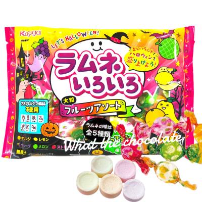 Halloween mix fruits candy ลูกอมรสผลไม้ 5 ชนิด