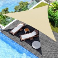 Waterproof Outdoor Awning Triangle Rectangle Sunshade Sail Partio Pool Camping Canopi Sunscreen Garden Sun Shade Sail