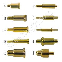 1Pcs Spring Loaded Pogo Pin Connector Cylindrical Probe Battery Thimble Signal Contact Pin Extend-retract Copper Needle