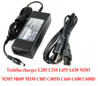 Toshiba charger L205 L510 L655 L630 M303 M305 M609 M330 C805 C805D C660 C600 C600D notebook power adapter โตชิบ้า charger charge อะแดปเตอร์ ชาร์จ