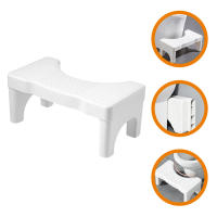 ETEREAUTY Anti-skid Toilet Stool Toilet Stepping Stool Squatting Toilet Stool Stable Home สตูลวางเท้า