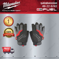 ถุงมือตัดปลาย (fingerless) Milwaukee มิลวอคกี้ 48-22-9741 / 48-22-9742