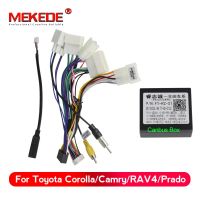 MEKEDE Car 16-pin Android Wire Harness Power Cable Adapter With Canbus For Toyota Corolla/Camry/RAV4/Prado/Crown/Reiz