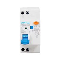 CHINT สวิตช์รั่ว NBH8LE-40 1P N Type C 6A 20A 25A 32A RCBO