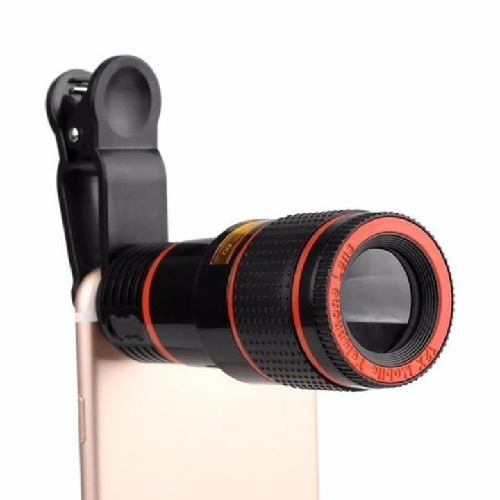 กล้องไมโครกล้องโทรทรรศน์ที่หนีบกล้องโทรศัพท์มือถือภายนอกโทรศัพท์มือถือซูม20x-อเนกประสงค์สำหรับการ-xiaomi-redmi