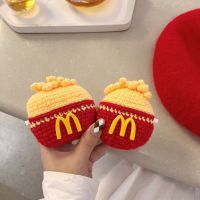 【Big-Sales】 WarnerVivien McDonald Plush ถักเพื่อให้อบอุ่นนุ่มเคสหูฟังสำหรับ freebuds 4i เคสครอบหูฟังสำหรับ freebuds 3 4โปร