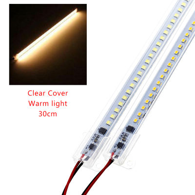 Rayua AC220V LED BAR Light ความสว่างสูง2835 LED CLIP 30cm 40cm 72LEDs RIGID Strip Saving หลอด LED