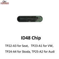 【✆New✆】 qiukekang81481 ชิปแก้ว Id48 Tp23 A1ได้สำหรับ Tp25 A2 Vw สำหรับ Tp22 A3 Audi สำหรับที่นั่ง A4 Tp24สำหรับรถ Skoda คีย์ชิป