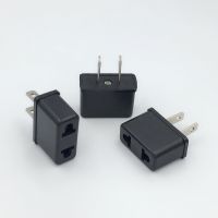 3Pcs ปลั๊กอะแดปเตอร์อเมริกันญี่ปุ่น Travel Power Adapter ปลั๊กไฟฟ้า Converter AC Power Charger Sockets Outlet