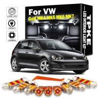 Canbus รถหลอดไฟแอลอีดีสำหรับ Volkswagen VW Golf 4 5 6 7 MK4 MK5 MK6 MK7รถ Led แผนที่ภายในแสงกระจกเงาหีบฝาทรงโค้ง