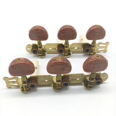 2Pcs Classical Guitar Tuning Pegs Keys Machine Heads 3L3R Professional Guitar Accessories Guitar Parts