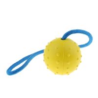 【YF】❧✐  Durable Cotton Rope Dog Chew Interactive Rubber Balls for Fetching and Playing Cleaning Supplie