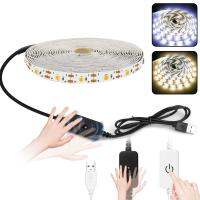 กันน้ำ Led กระจก Light Strip 1M 2M 3M 4M 5M USB 5V Touch Dimmer หรือ Hand Sweep Sensor Led Strip สำหรับห้องน้ำ Dressing Table