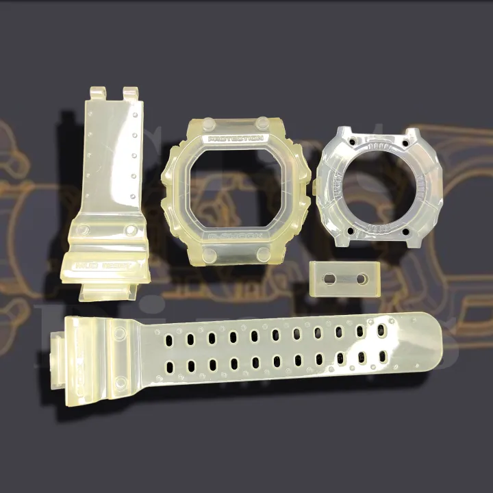 GSHOCK CASIO JELLY GLOW IN THE DARK STRAP AND BEZEL ( BNB ) FOR GX56