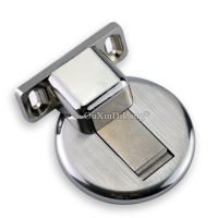 High Quality 4PCS/LOT Stainless Steel Magnet Door Stops Powerful Magnetic Door Holder Toilet Glass Door Hidden Doorstop Door Hardware Locks