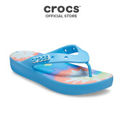 Dép xỏ ngón Nữ Crocs Platform Tie Dye Classic