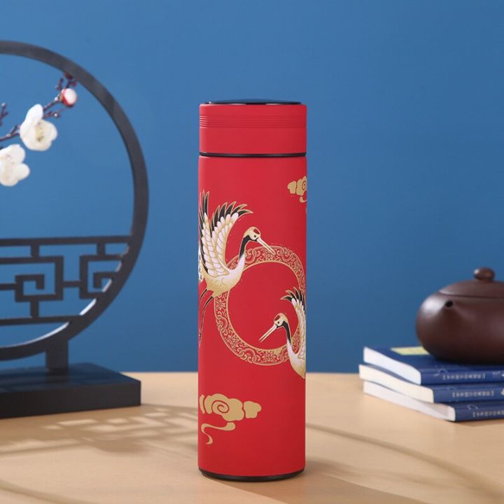 450ml-chinese-style-intelligent-thermos-bottle-classical-style-led-touch-display-stainless-steel-vacuum-flask-mug-water-bottlesth