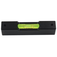 Strip Portable Bar Spirit Level Bubble Aluminum Alloy with Glass Vial Ampules Total Length 100mm Accuracy 0.6 0.3 1.0 Available