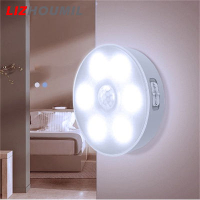 LIZHOUMIL ไฟตู้เสื้อผ้า Led เซ็นเซอร์ตรวจจับการเคลื่อนไหวตัวดูดแม่เหล็กหลอดไฟสำหรับห้องนอนกลางคืนตู้ครัวระเบียงของตกแต่ง