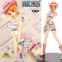 Figure ฟิกเกอร์ งานแท้ 100% แมวทอง Banpresto จาก One Piece วันพีซ เต็มพิกัดสลัดจอมลุย Nami นามิ ชุดคาวบอย Ver Original from Japan Anime อนิเมะ การ์ตูน มังงะ คอลเลกชัน ของขวัญ Gift จากการ์ตูนดังญี่ปุ่น New Collection Doll ตุ๊กตา manga Model โมเดล