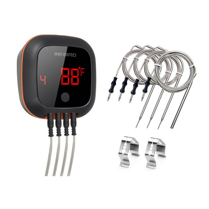 INKBIRD IBT4XS Digital BBQ Food Meat Thermometer Indoor Outdoor