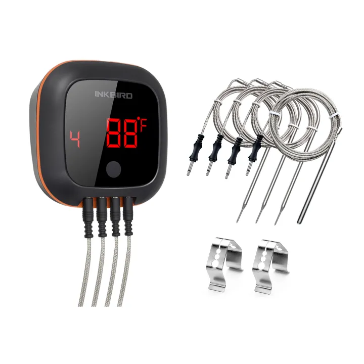 INKBIRD IBT4XS Digital BBQ Food Meat Thermometer Indoor Outdoor