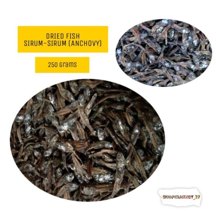 UNSALTED DRIED FIS SIRUM SIRUM DILIS ANCHOVY (250g) Lazada PH