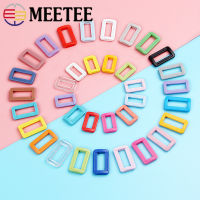 38mm 100pcs Plastic Adjustment Buckles Ring Strap Connector Color Resin Luggage Accessories Clasp for The Bag BK015