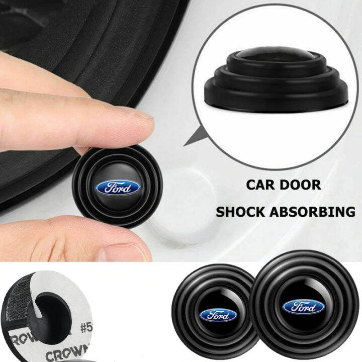 8piece Ford car door shock absorber gasket Sound insulation rubber pad