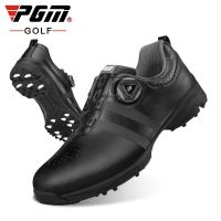 ❃ Send Socks!Men Sneakers Golf Sports Microfiber Leather Waterproof Shoes Quick Lacing Stretch Shoelace Soft Midsole Non Slip Sole