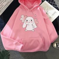 Hoodie Women Kawaii Clothing Aesthetic Cute Wram Long Sleeve Clothes For Teens Anime Oversized Sweatshirt Japanese Girl Pink Top Size Xxs-4Xl