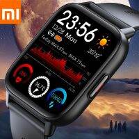 ◈☍ lhgjbhd New 1.69 Inch Men Temperature Smartwatch Accurate Oxygen 2023 P8