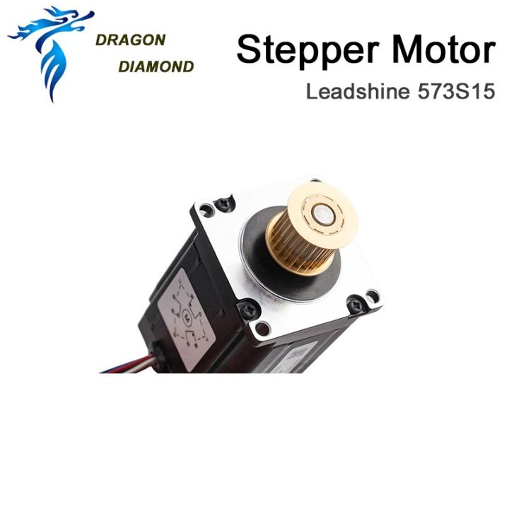 dragon-diamond-leadshine-3-phase-stepper-motor-573s15-for-nema23-5-8a-length-76mm-shaft-8mm-for-laser-engraver