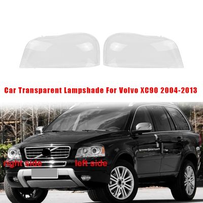 For - XC90 2004-2013 Car Transparent Lampshade Head Light Lamp Cover Glasses Lamp Shade Headlight Shell Cover Lens