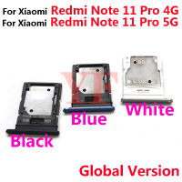 สำหรับ Xiaomi Redmi หมายเหตุ 11 Pro PLUS หมายเหตุ 11 11S 4G 5G ซิมการ์ดถาด SD ผู้ถืออะแดปเตอร์ซ็อกเก็ต-Shumue